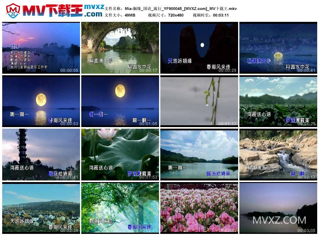 Mia-姻缘_国语_流行_YF900045